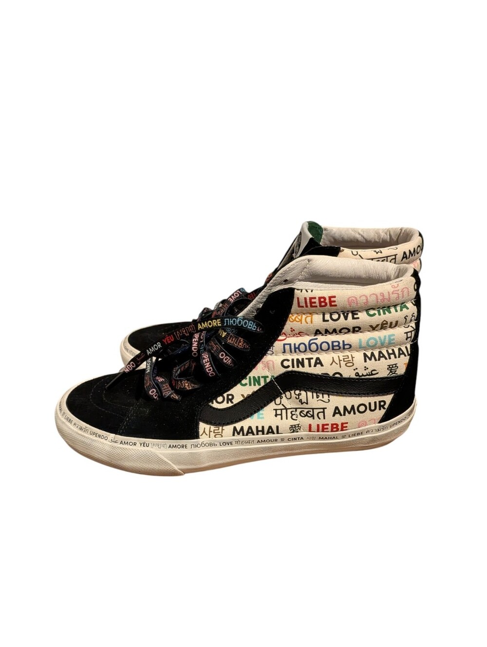 Like New men's Size 8.5 Vans Vault Sk8-Hi VLT LX "Love Pack" - Picture 4 of 7